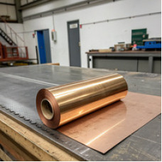 Бронзовая фольга 0.5x65 мм БрБ2 ГОСТ 1789-2013