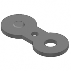 Чугунная заглушка З-100 поворотная СЧ20 ГОСТ 6942-98