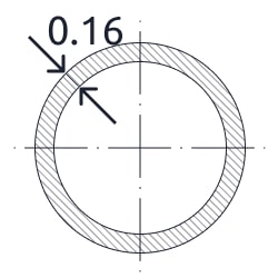 Нержавеющая круглая труба 10x0.16 мм 08Х18Н10Т ГОСТ 10498-82 холоднодеформированная матовая купить в Актау