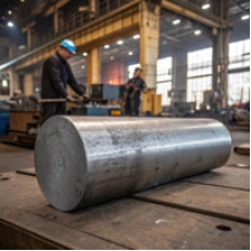 Круглая жаропрочная поковка 195 мм 03Х11Н10М2Т ТУ 14-1-1530-75