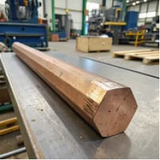 Медный шестигранник 5 мм М001 ГОСТ 1535-2016