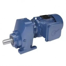 Соосно-цилиндрический мотор-редуктор Nord серии Unicase с винтовой зубчатой передачей