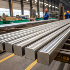 Нержавеющий квадрат 25x6 мм AISI 304L ГОСТ 5632-72