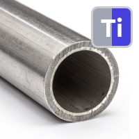 Титановая профильная труба 10x1,5 мм ВТ1-О ГОСТ 22897-86