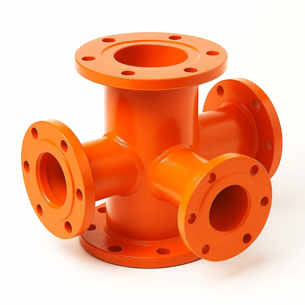 Покупка чугунных тройников ТФ с пожарной подставкой